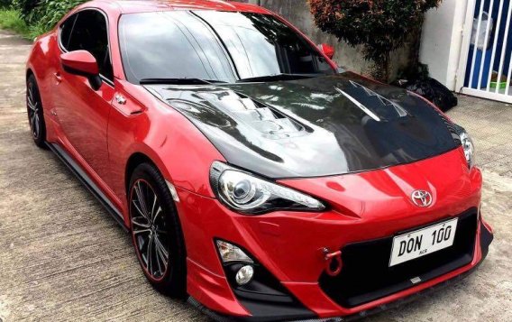 Red Toyota 86 2015 for sale in Kalayaan-2