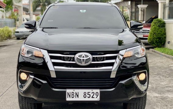 Black Toyota Fortuner 2017 for sale in Angeles