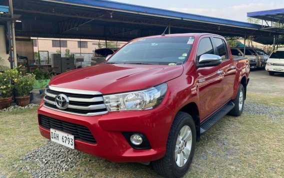 Selling Red Toyota Hilux 2018 in Quezon City-2