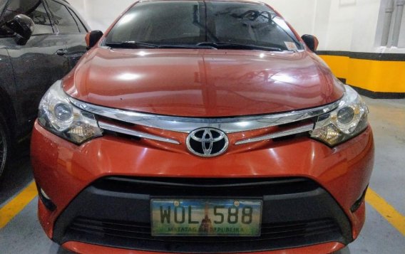Orange Toyota Vios 2013 for sale in Automatic-1