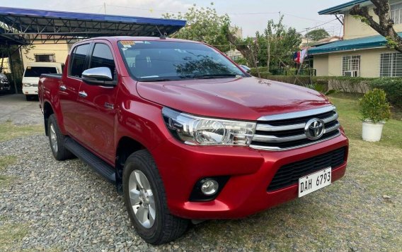 Selling Red Toyota Hilux 2018 in Quezon City