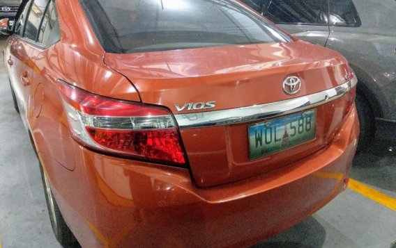 Orange Toyota Vios 2013 for sale in Automatic-2