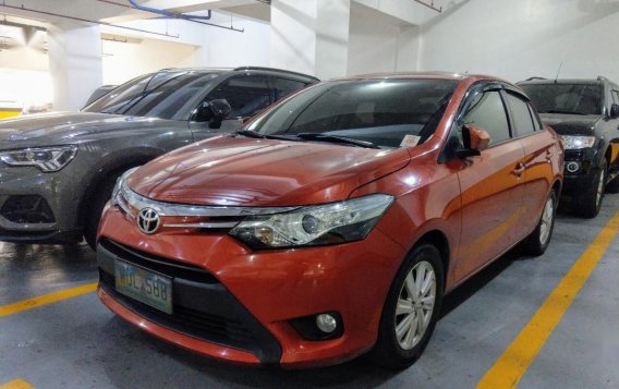 Orange Toyota Vios 2013 for sale in Automatic