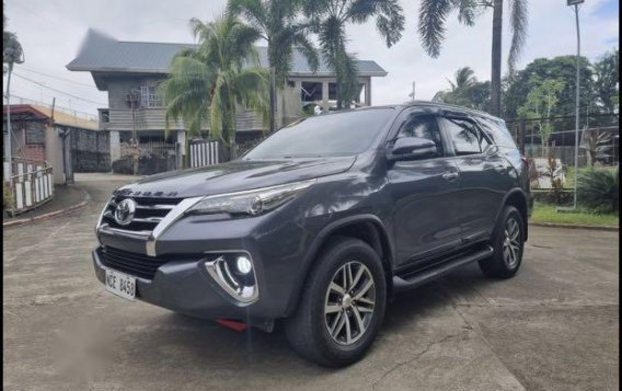 Grey Toyota Fortuner 2017 for sale in Quezon-1