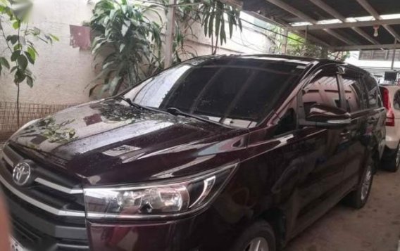 Selling Red Toyota Innova 2017 in San Pablo-1