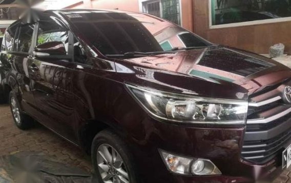 Selling Red Toyota Innova 2017 in San Pablo-2