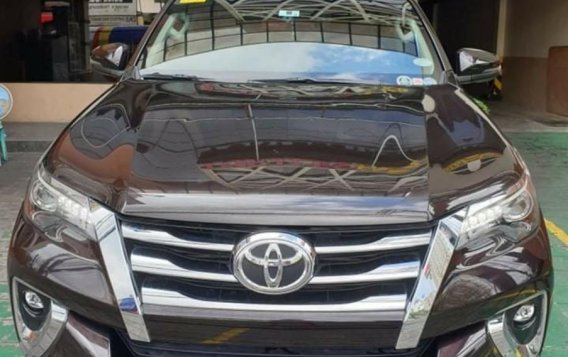 Selling Black Toyota Fortuner 2018 in Pateros