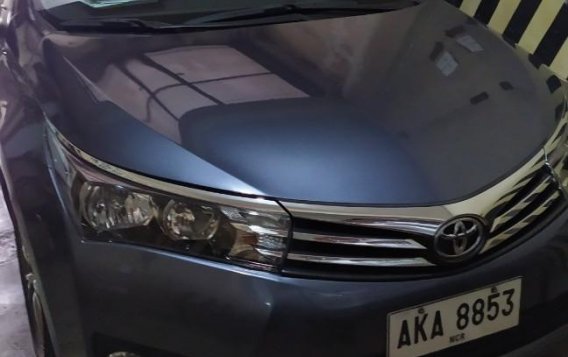 Grey Toyota Corolla Altis 2015 for sale in Caloocan-4