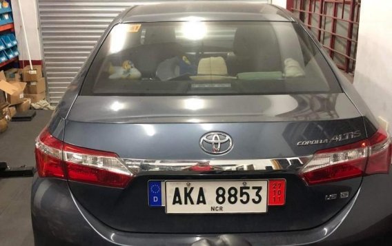 Grey Toyota Corolla Altis 2015 for sale in Caloocan-5