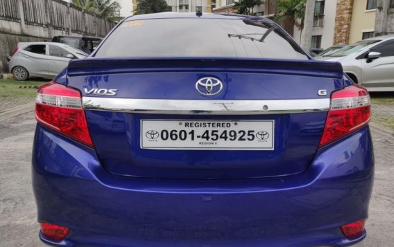 Selling Blue Toyota Vios 2018 -4