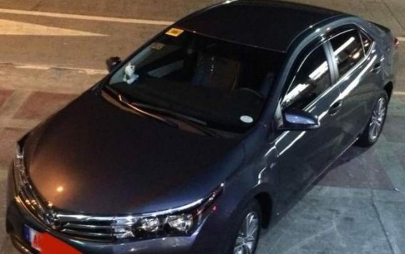 Grey Toyota Corolla Altis 2015 for sale in Caloocan-3