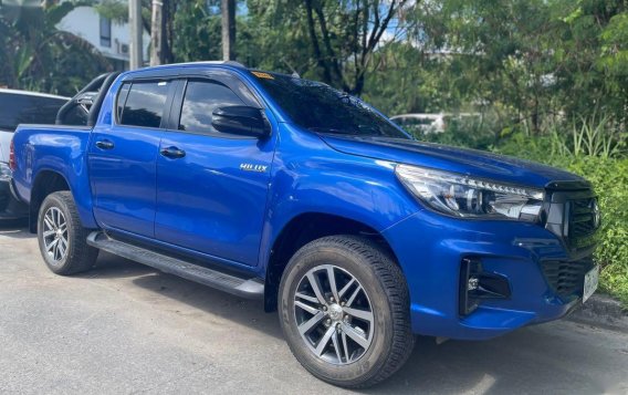 Sell Blue 2020 Toyota Hilux in Quezon City-1