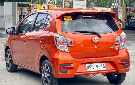 Orange Toyota Wigo 2020 for sale in Makati -3