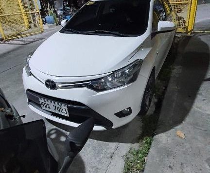 Pearl White Toyota Vios 2016 for sale in Mandaluyong 