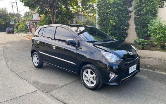 Black Toyota Wigo 2017 for sale in Quezon