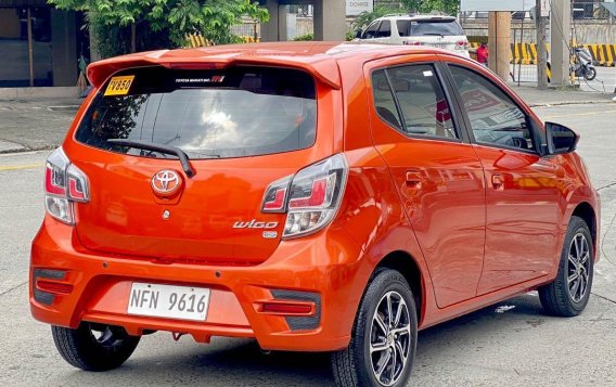 Orange Toyota Wigo 2020 for sale in Makati -4