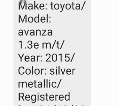 Selling Silver Toyota Avanza 2015 in Malolos-8
