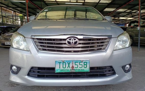Silver Toyota Innova 2012 for sale in Las Pinas