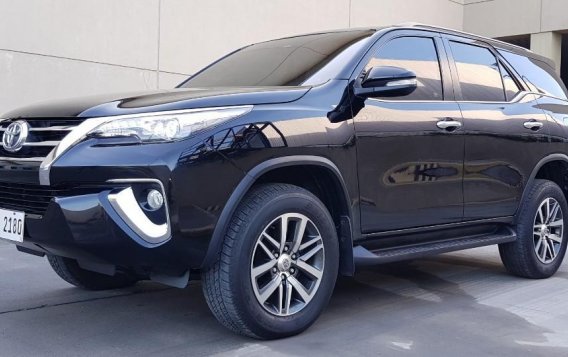 Black Toyota Fortuner 2014 for sale in Las Pinas