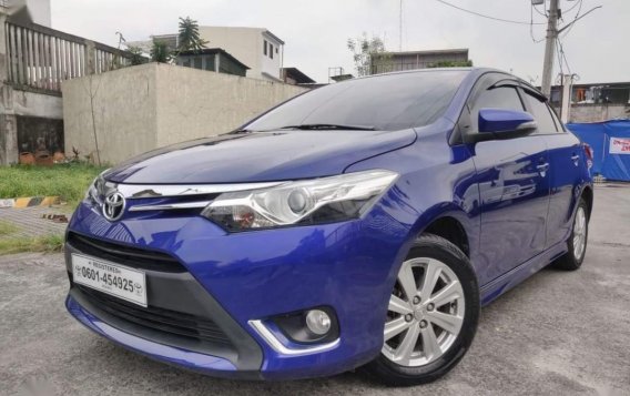 Blue Toyota Vios 2018 for sale in Automatic