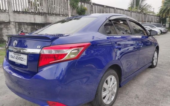 Blue Toyota Vios 2018 for sale in Automatic-5