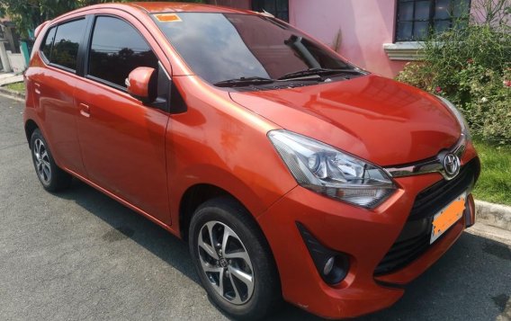 Selling Orange Toyota Wigo 2020 in Parañaque
