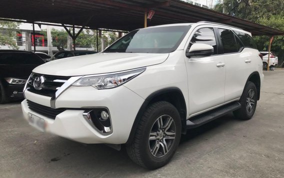 Pearl White Toyota Fortuner 2020 for sale in Automatic