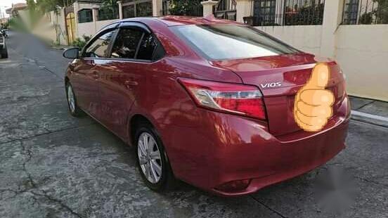Red Toyota Vios 2014 for sale in Automatic-2