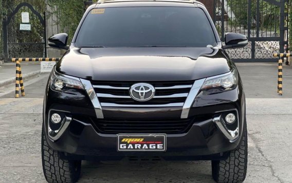 Black Toyota Fortuner 2018 for sale in Automatic