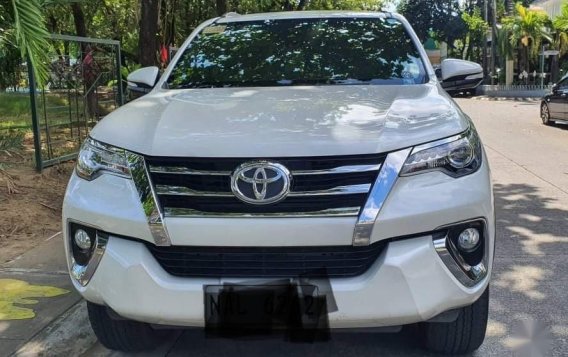 Pearl White Toyota Fortuner 2017 for sale in Marikina