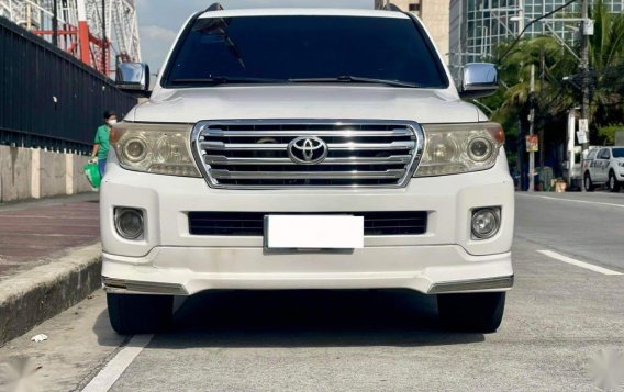Pearl White Toyota Land Cruiser 2009 for sale in Automatic-1