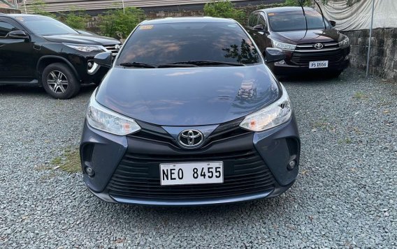Blue Toyota Vios 2021 for sale in Quezon-1