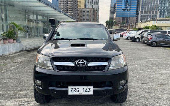 Black Toyota Hilux 2008 for sale in Automatic-2