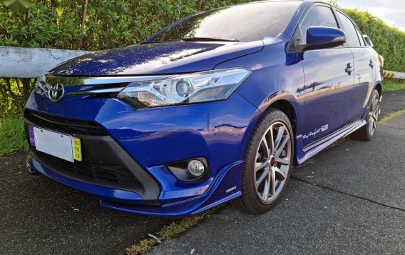 Blue Toyota Vios 2016 for sale in Biñan