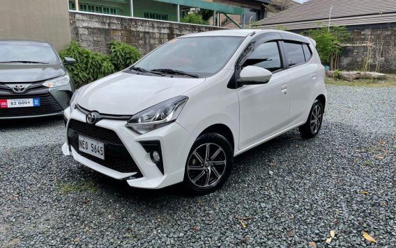 White Toyota Wigo 2021 for sale in Quezon