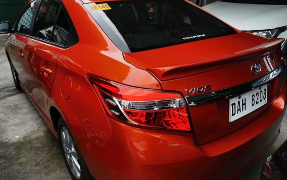 Selling Orange Toyota Vios 2019 in Cainta-6