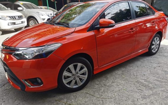 Selling Orange Toyota Vios 2019 in Cainta-3