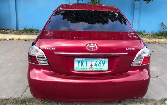 Red Toyota Vios 2012 for sale in Automatic-3