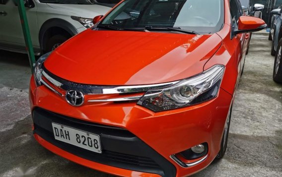 Selling Orange Toyota Vios 2019 in Cainta-1