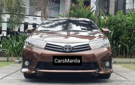 Brown Toyota Altis 2015 for sale in Parañaque-1