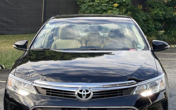 Sell Black 2015 Toyota Camry in Las Piñas-4