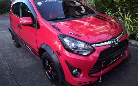 Selling Red Toyota Wigo 2018 in Calumpit-2