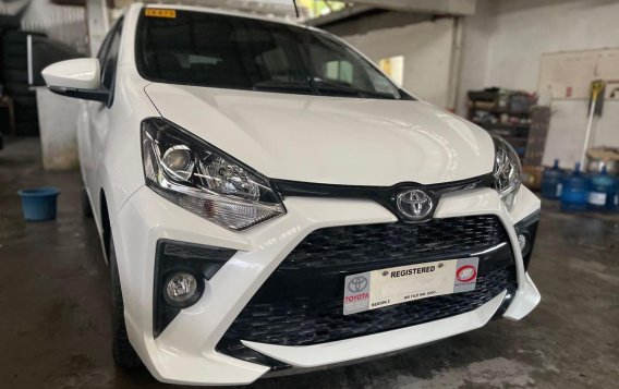 White Toyota Wigo 2021 for sale in Quezon-1