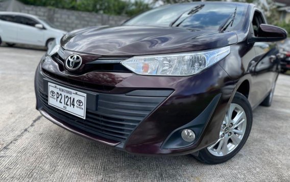 Sell Red 2019 Toyota Vios in Quezon City-1