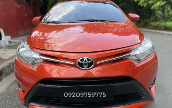 Sell Orange 2018 Toyota Vios in Quezon City-4