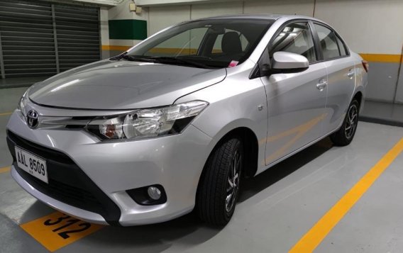 Silver Toyota Vios 2014 for sale in Parañaque