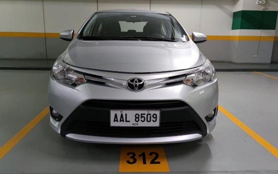 Silver Toyota Vios 2014 for sale in Parañaque-1