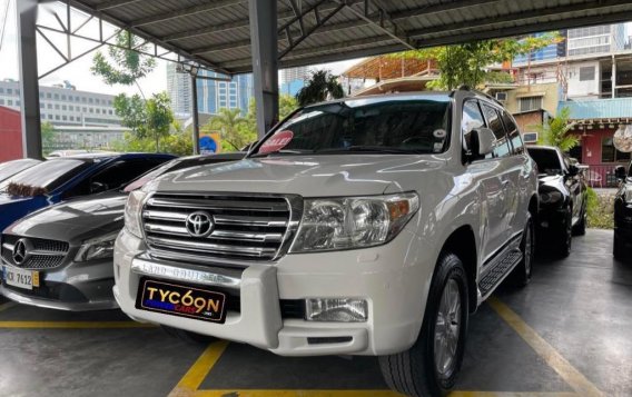 Pearl White Toyota Land Cruiser 2010 for sale in Pasig