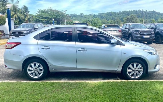 Pearl White Toyota Vios 2015 for sale in Subic-8