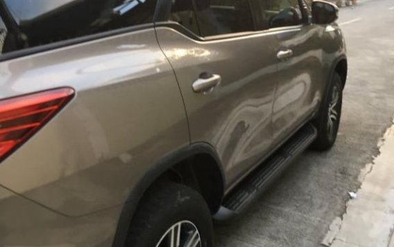 Grey Toyota Fortuner 2017 for sale in Manila-4